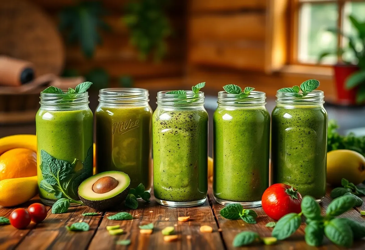 Smoothies verts - 5 recettes énergisantes pour bien démarrer la journée
