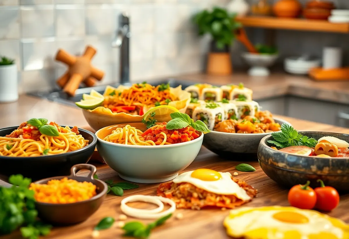 Voyage culinaire - les plats du monde les plus faciles à reproduire chez soi