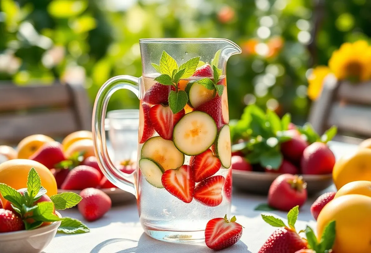 Eaux infusées - la boisson healthy à adopter dès l’été