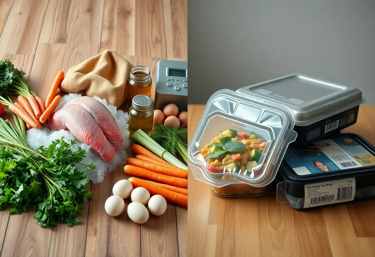 Produits bruts vs plats préparés - où se fait la vraie différence