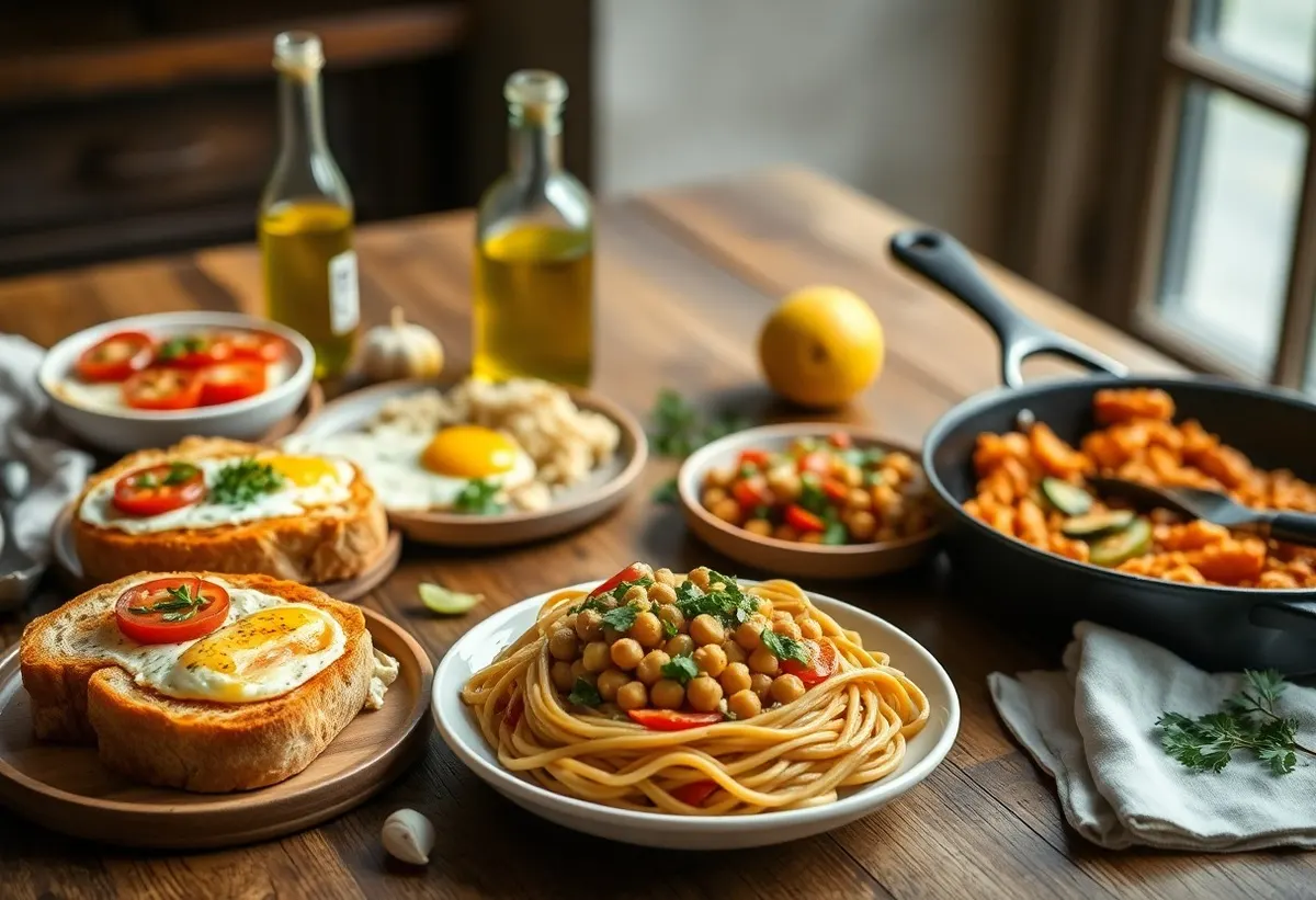 Que cuisiner avec presque rien - 5 idées rapides et efficaces